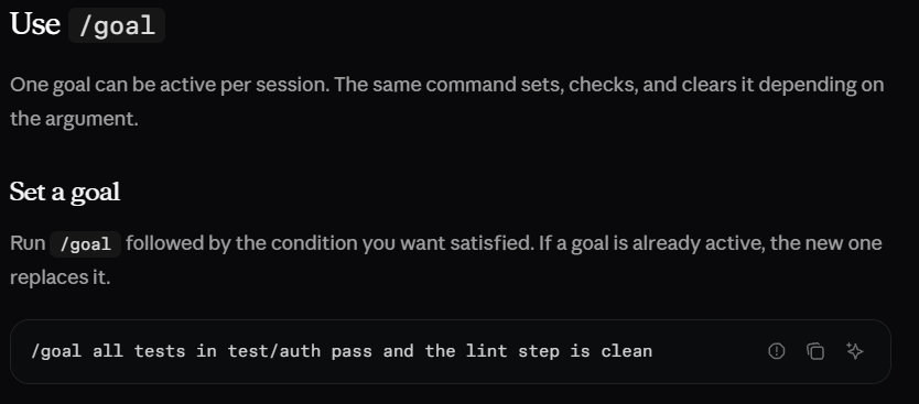 goal:完成条件对照证据评估